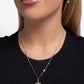Endless Faith - White - Paparazzi Necklace Image