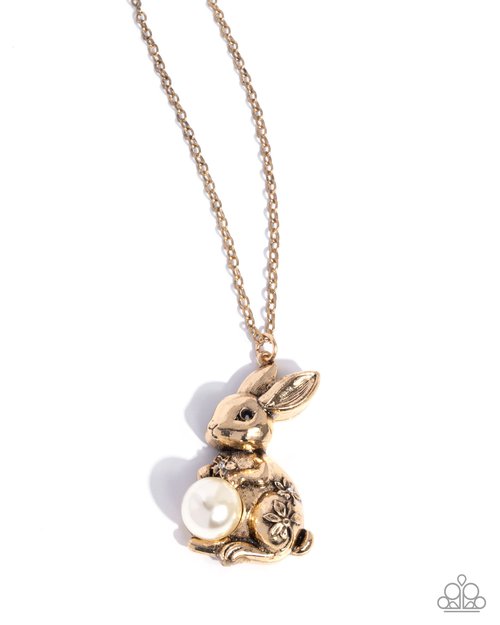 Easter Bunny - Paparazzi Necklace Image