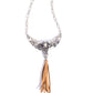 Limitless Longhorn - White - Paparazzi Necklace Image