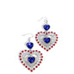 Patriotic Pattern - Paparazzi Earring Image