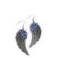 Angelic Abundance - Blue - Paparazzi Earring Image