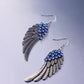 Angelic Abundance - Blue - Paparazzi Earring Image