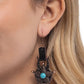 Western Warden - Paparazzi Earring Image