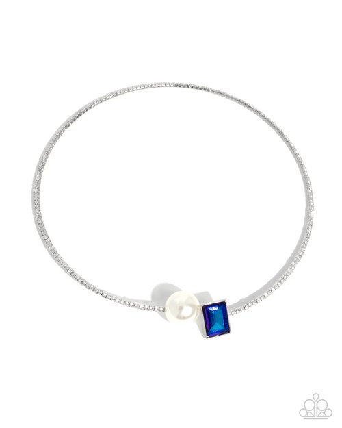 Euphoric Elegance - Blue - Paparazzi Necklace Image