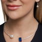 Euphoric Elegance - Blue - Paparazzi Necklace Image