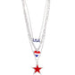 Unforgettable USA - Paparazzi Necklace Image