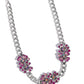 Fairy Florals - Pink - Paparazzi Necklace Image