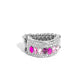 Laid-Back Linear - Pink - Paparazzi Ring Image