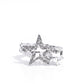 I Pledge Allegiance to the Stars - White - Paparazzi Ring Image