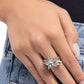 I Pledge Allegiance to the Stars - White - Paparazzi Ring Image