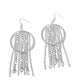 Laborious Lure - Silver - Paparazzi Earring Image