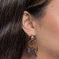 Bear in Mind - Copper - Paparazzi Earring Image