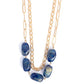 Adorable Acrylics - Blue - Paparazzi Necklace Image