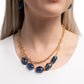 Adorable Acrylics - Blue - Paparazzi Necklace Image