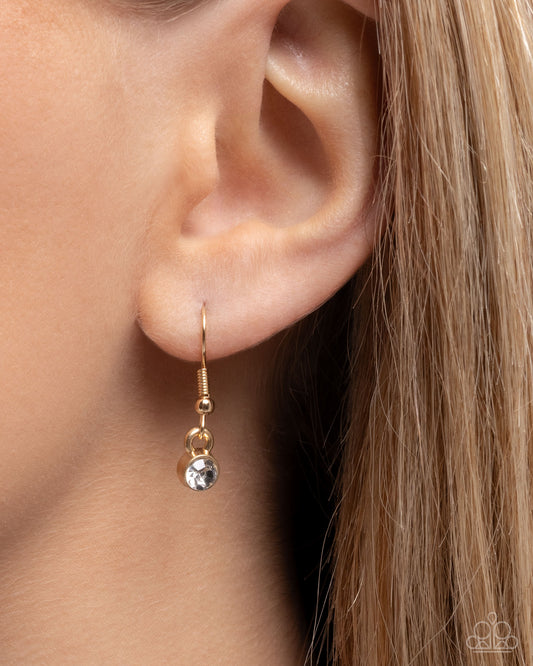 Luminous Layers - Gold - Paparazzi Necklace Image