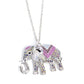 Educated Elephant - Purple - Paparazzi Necklace Image