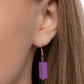 Cylindrical Craze - Purple - Paparazzi Necklace Image
