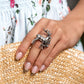 Stag Statement - Silver - Paparazzi Ring Image
