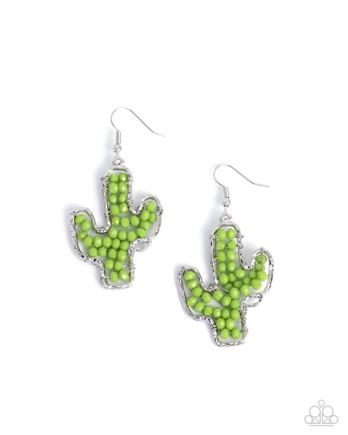 Cactus Catwalk - Paparazzi Earring Image