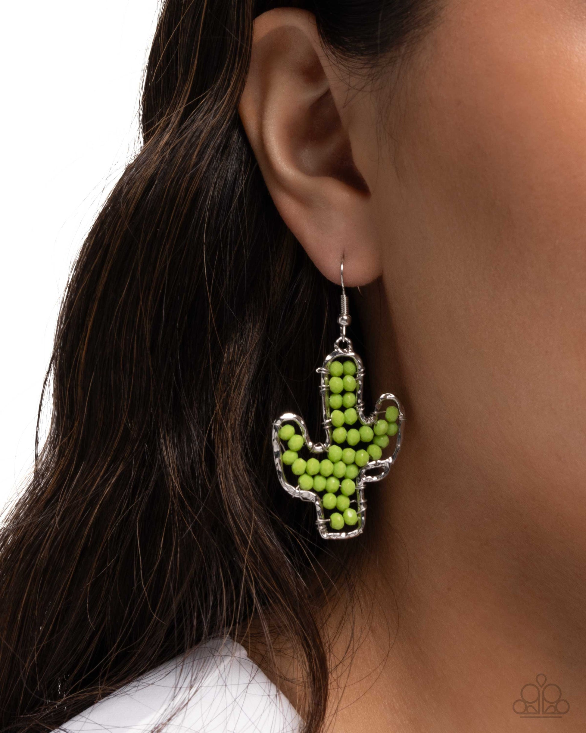 Cactus Catwalk - Paparazzi Earring Image