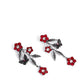 Whimsical Weekend - Red - Paparazzi Earring Image