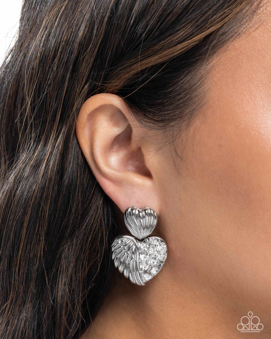Angelic Adornment - Paparazzi Earring Image