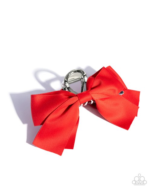 Coquette Class - Red - Paparazzi Hair Accessories Image