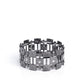 Puzzling Persistence - Black - Paparazzi Bracelet Image