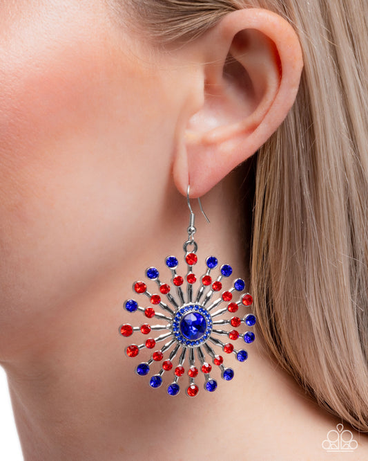 Fierce Firework - Paparazzi Earring Image