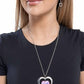 Heartfelt Hemisphere - Pink - Paparazzi Necklace Image