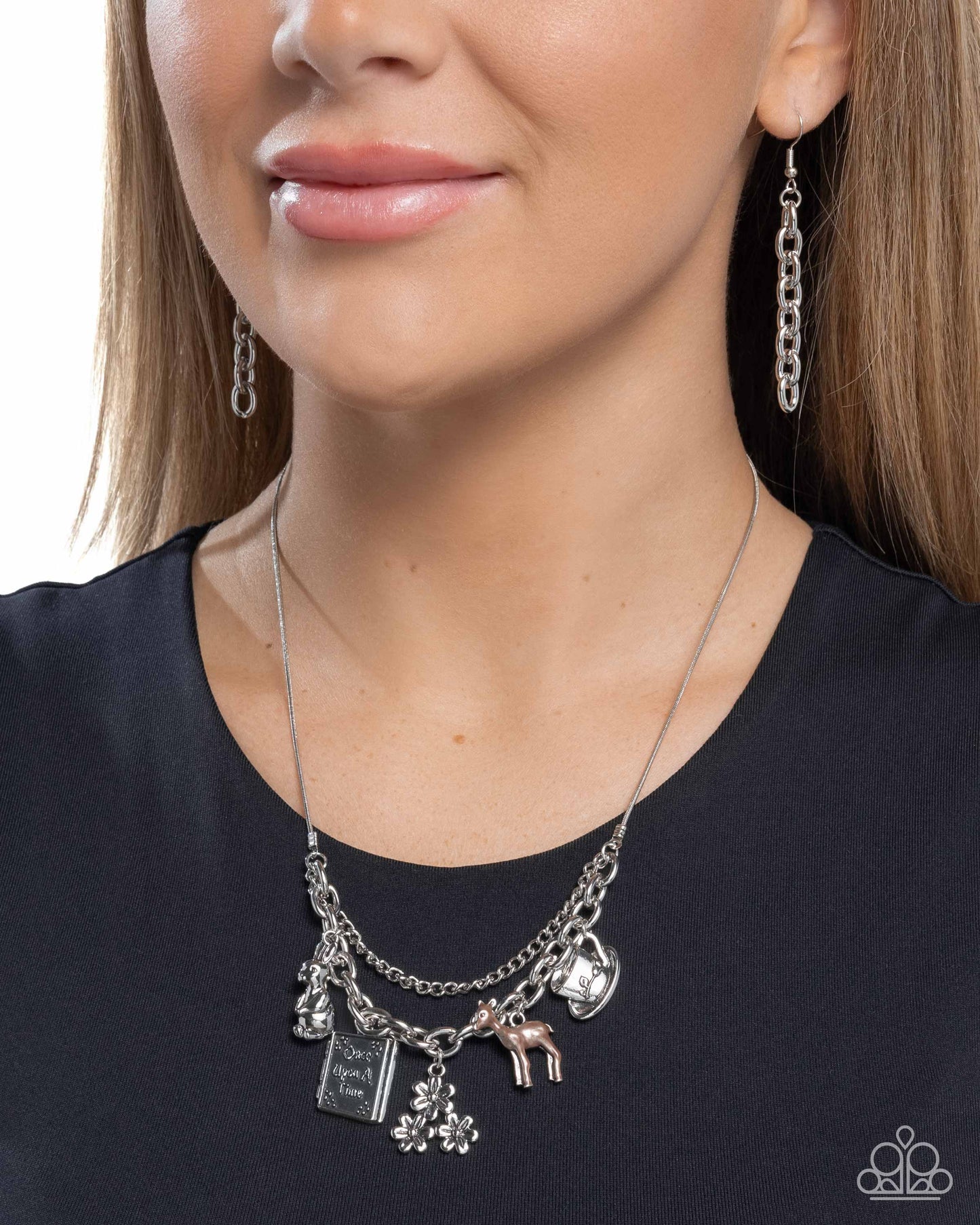 Storybook Setting - Brown - Paparazzi Necklace Image