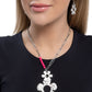 Seeing FLORAL - Pink - Paparazzi Necklace Image