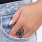 Rosy Residence - Silver - Paparazzi Ring Image