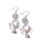 Malibu Melody - Pink - Paparazzi Earring Image