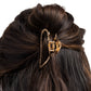 Heartfelt Hint - Gold - Paparazzi Hair Accessories Image