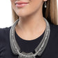 Carefree Coils - Silver - Paparazzi Necklace Image