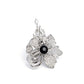 Blooming Broadcast - Black - Paparazzi Ring Image