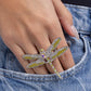 Dragonfly Delivery - Yellow - Paparazzi Ring Image