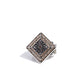Sunburst Squared - Brown - Paparazzi Ring Image