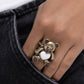Timeless Teddy - Brass - Paparazzi Ring Image