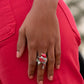 Nestled Nightingale - Red - Paparazzi Ring Image