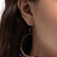Creative Process - Brass - Paparazzi Earring Image