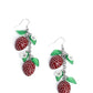 Seize the Strawberries - Paparazzi Earring Image