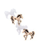 Stallion Selfie - Gold - Paparazzi Earring Image