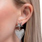 Dynamic Disposition - Silver - Paparazzi Earring Image