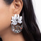 Hummingbird Homecoming - White - Paparazzi Earring Image