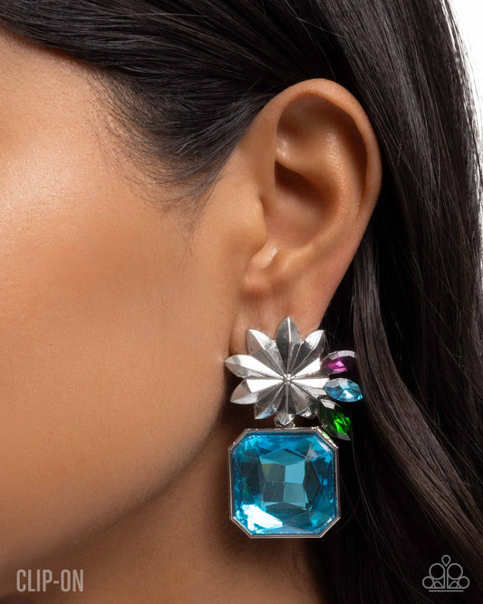 Lush Lure - Blue - Paparazzi Earring Image