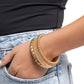 Tailored Texture - Gold - Paparazzi Bracelet Image