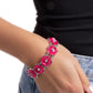 Floral Facility - Pink - Paparazzi Bracelet Image