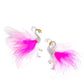Feathered Flamingo - Pink - Paparazzi Earring Image